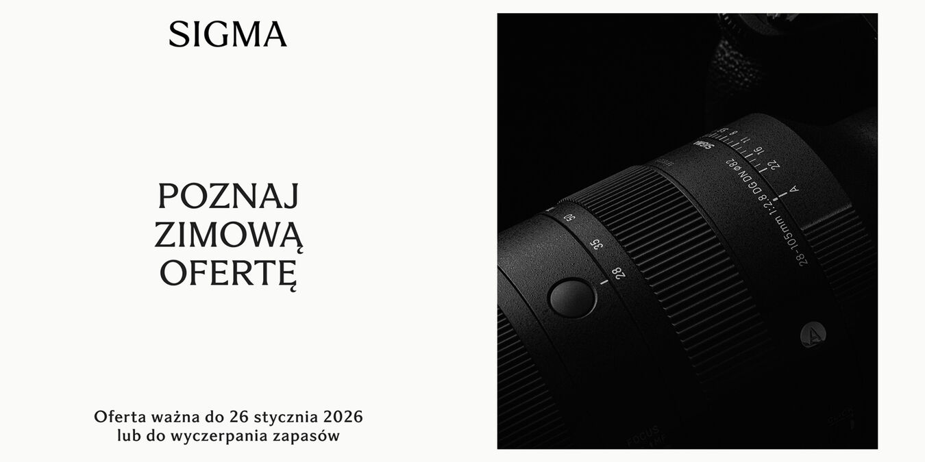 Zimowa oferta Sigma do 26.01.2025