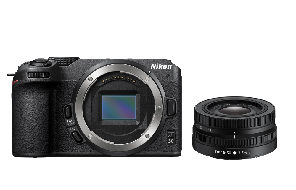 Bezlusterkowiec Nikon Z30 + Nikkor Z 16-50mm f/3.5-6.3 VR DX + 50-250mm f/4.5-6.3 DX VR