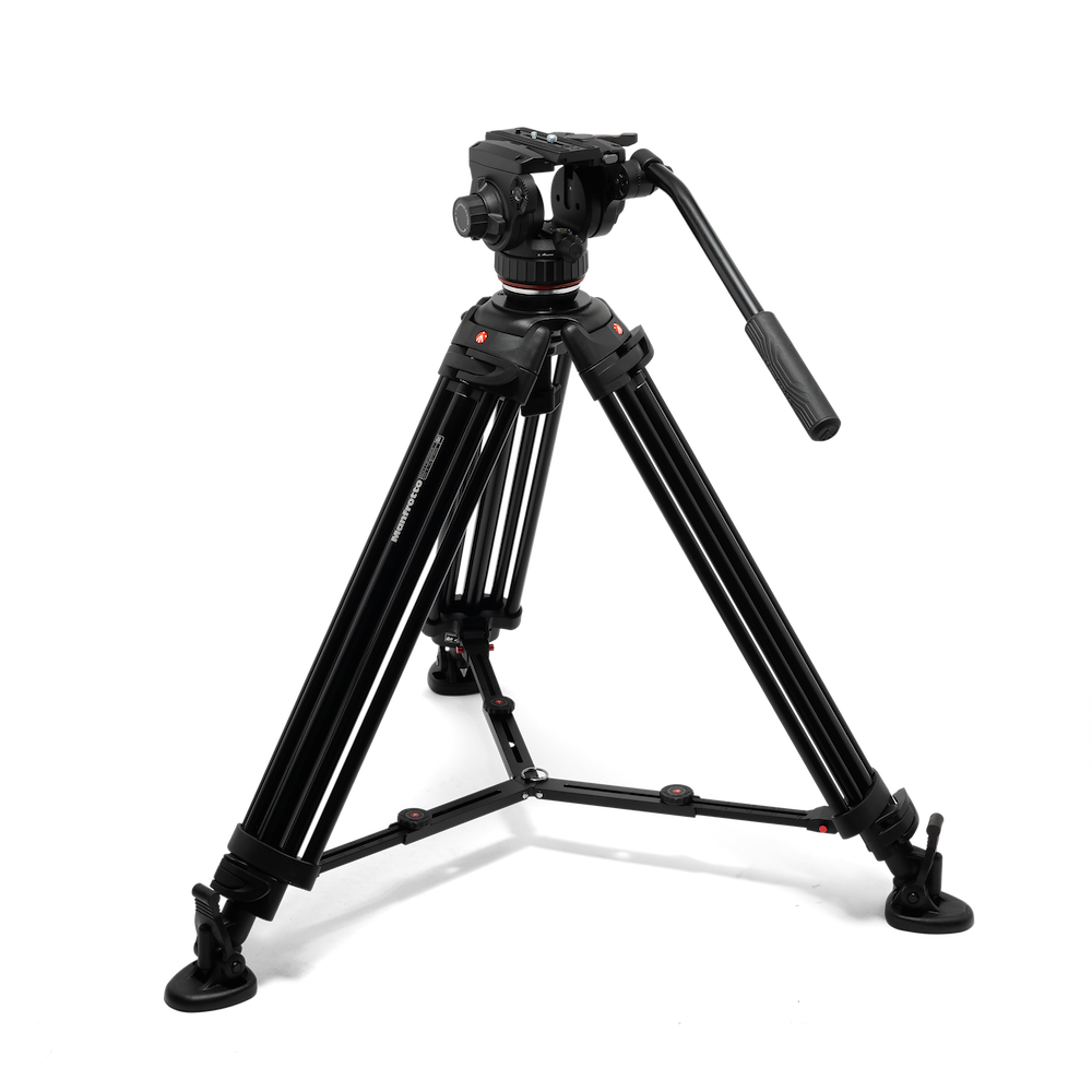 Statyw Manfrotto Twin Alu z głowicą 502X/MVK502XTWINMA