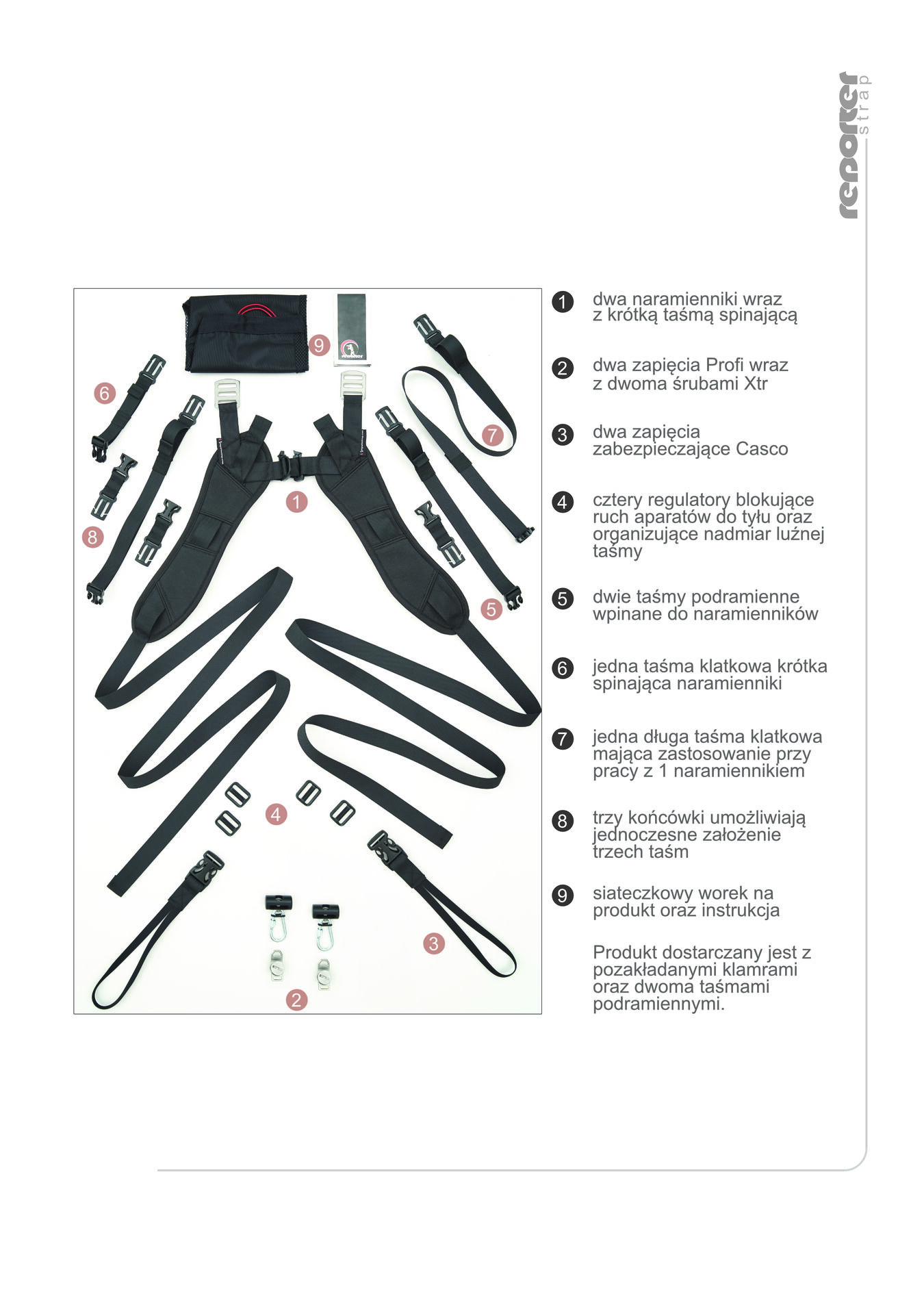 Pasek Reporter Dual X ver.5