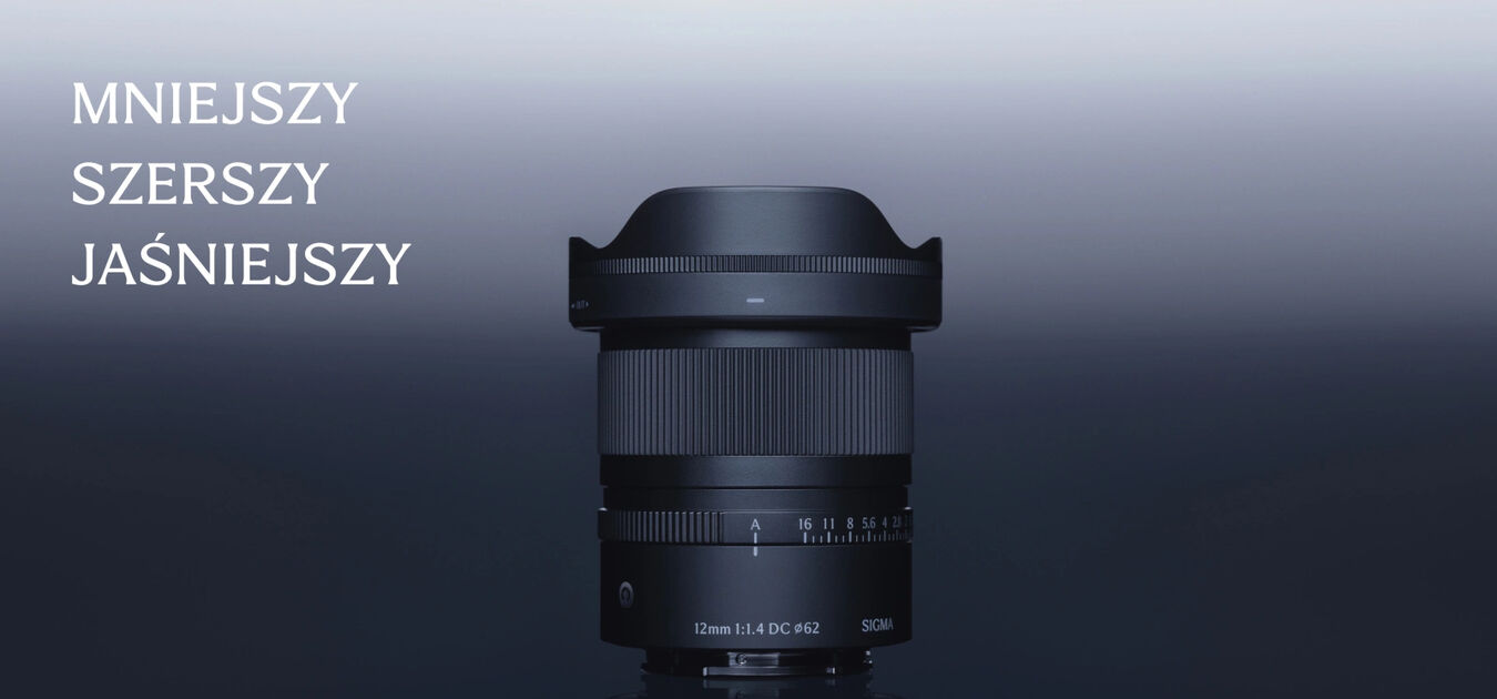 Obiektyw Sigma 12mm f/1.4 DC Contemporary Canon RF-s + 3 lata gwarancji - Kup taniej o 300zł, wpisz kod Sigma300