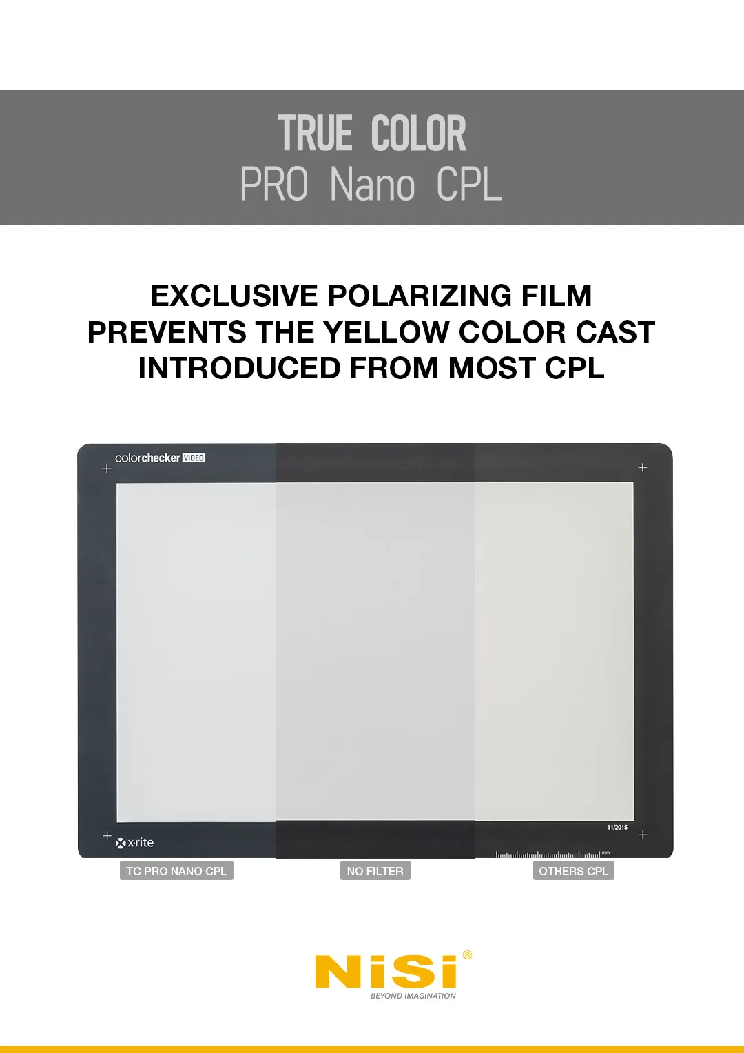 Filtr polaryzacyjny Nisi TRUE COLOR Pro Nano