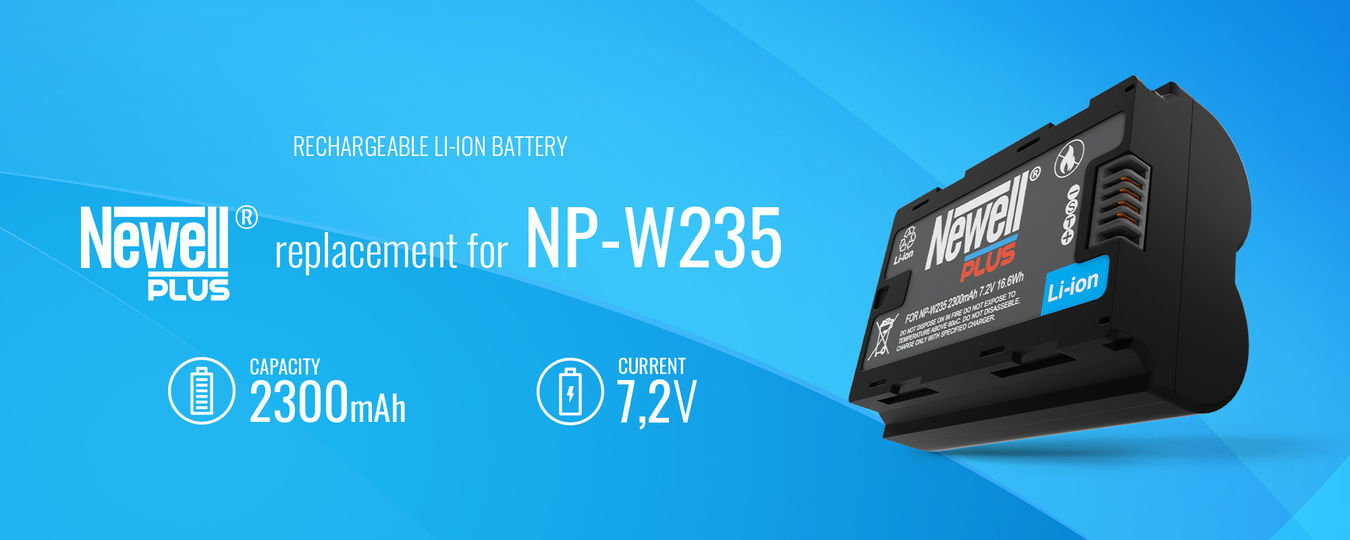 Akumulator Newell zamiennik Fujifilm NP-W235 Plus (X-T4)