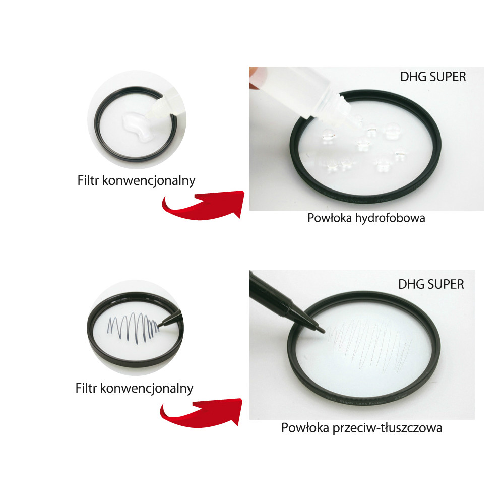 Filtr Lens Protect Marumi DHG Super + Zestaw czyszczący Marumi 2w1 gratis