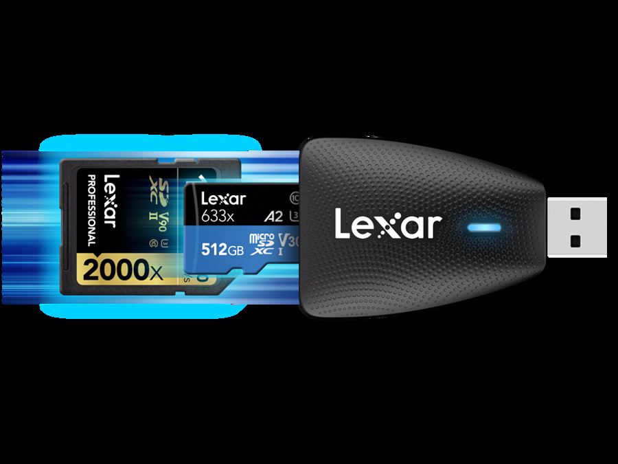 Czytnik kart Lexar Multi 2in1 sd/micro usb 3.1