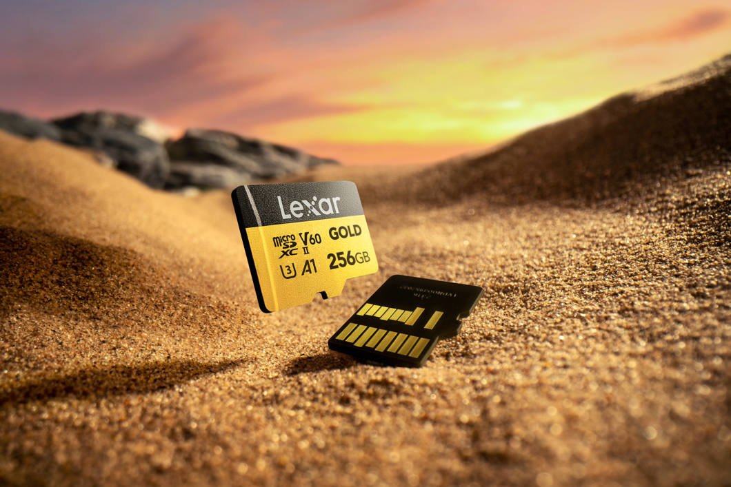 Karta pamięci Lexar microSDXC 256GB Gold UHS-II (280MB/s) + adapter SD