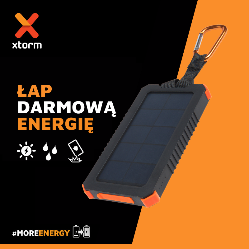 Powerbank solarny XTORM 5000mAh 20W/XXR103