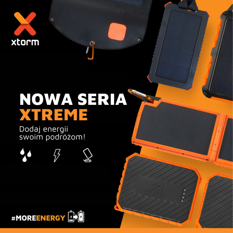 Powerbank solarny XTORM Super Charger 10000mAh 20W/XXR105 - PROMOCJA