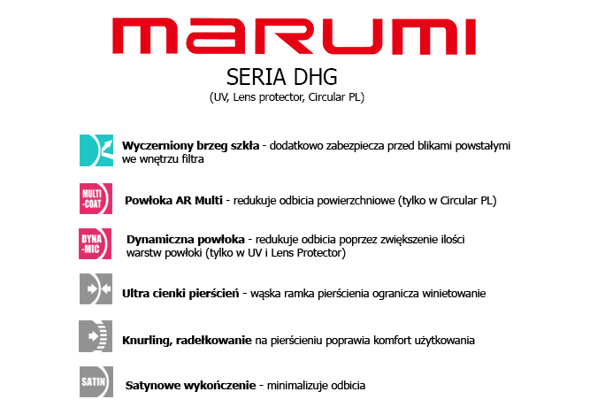Filtr Lens Protect Marumi DHG - Wyprzedaż