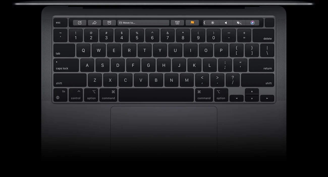Macbook Pro 13,3" M1 klawiatura