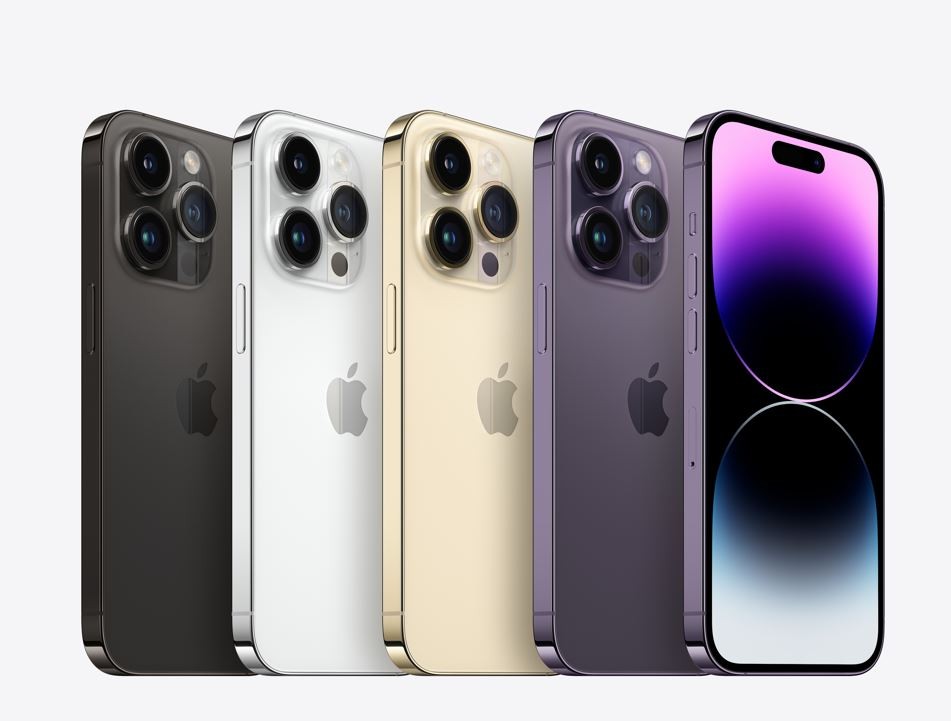 Apple iphone 14 pro Max w czterech kolorach