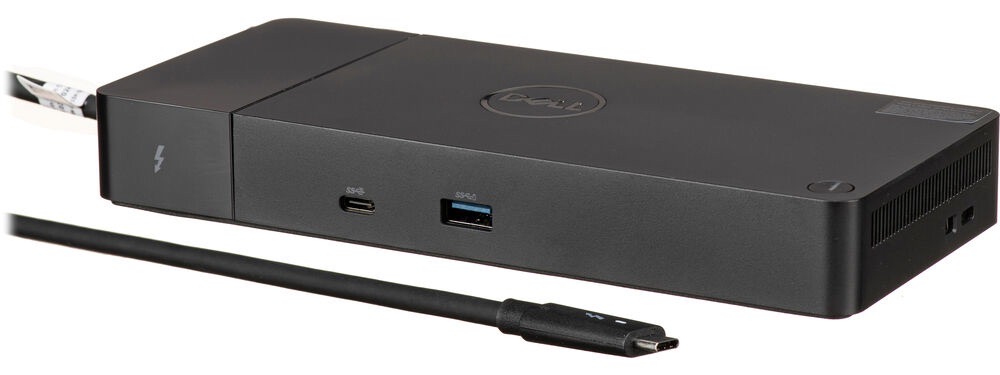 Stacja dokująca Dell Thunderbolt WD19TBS 180W 10w1 2 x USB-C, 3xUSB-A, 1xThunderbolt 3, 1xRJ45, 2xDisplayPort, 1xHDMI (210-AZBV)