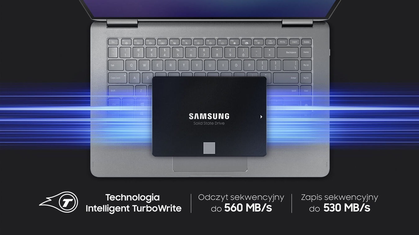 SSD Samsung 870EVO TurboWrite 560/530 MB/s
