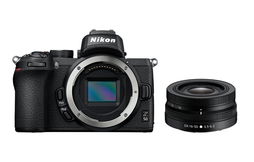 Bezlusterkowiec Nikon Z50 + Nikkor Z 16-50mm f/3.5-6.3 VR DX