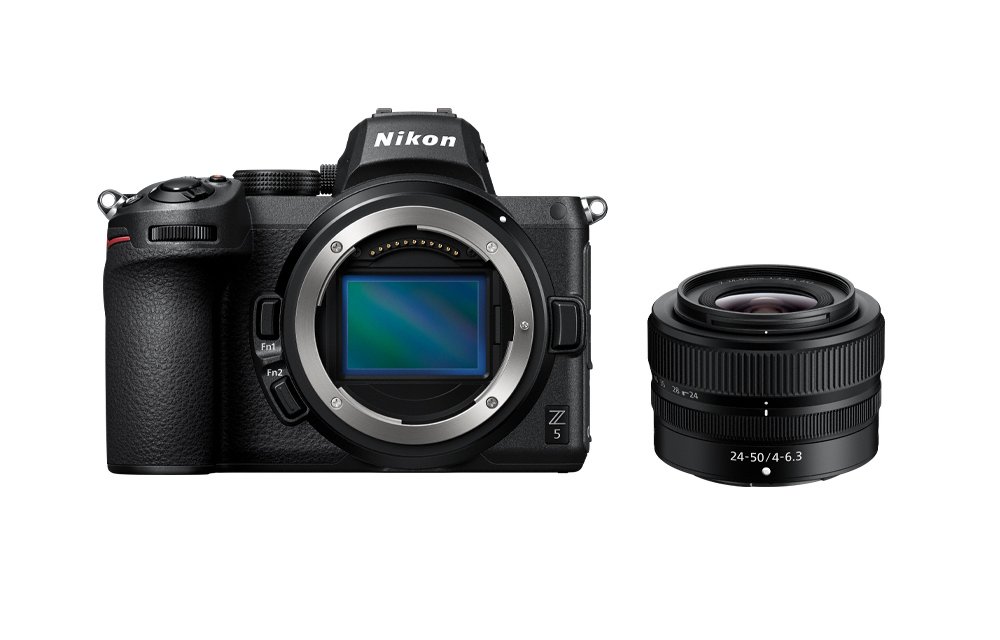 Bezlusterkowiec Nikon Z5 + Nikon adapter FTZ II + Sigma 24-105mm f/4 DG OS HSM Art (Nikon) | Akumulator PATONA EN-EL15C Gratis!