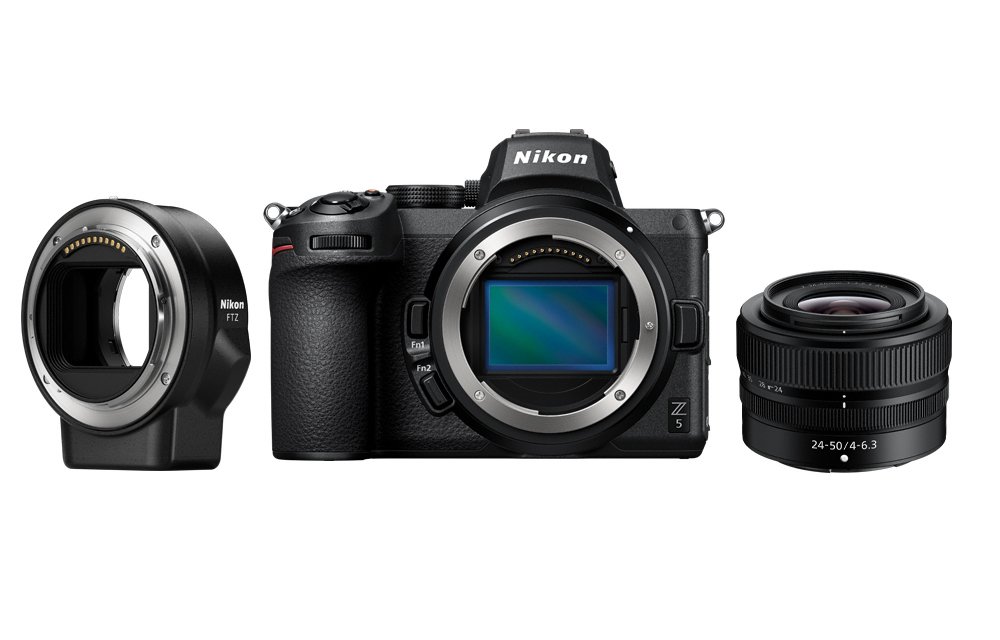 Bezlusterkowiec Nikon Z5 + adapter NIKON FTZ II | Dodatkowy rabat na wybrane obiektywy!