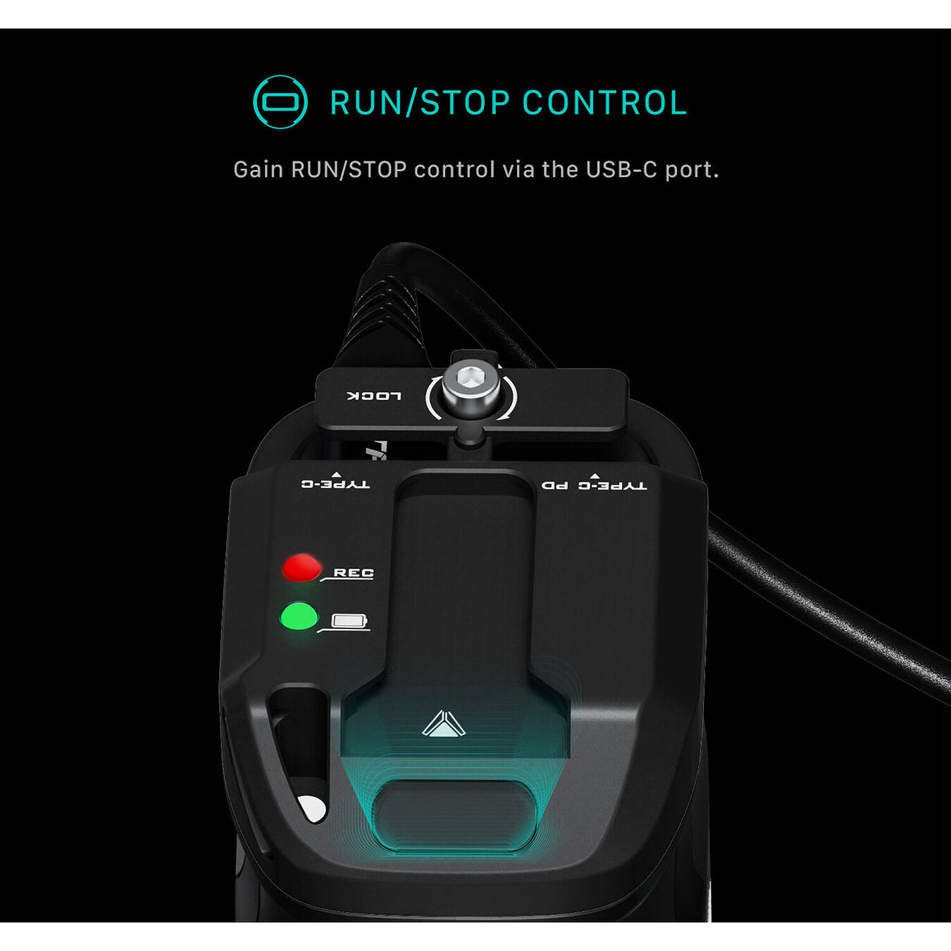 Tilta TA-LSP8-B Left Side PD Handle with Run/Stop Type VIII - Black