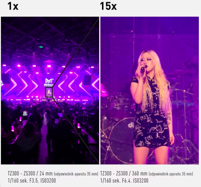 Aparat Panasonic Lumix TZ300 (srebrny) - NOWOŚĆ!