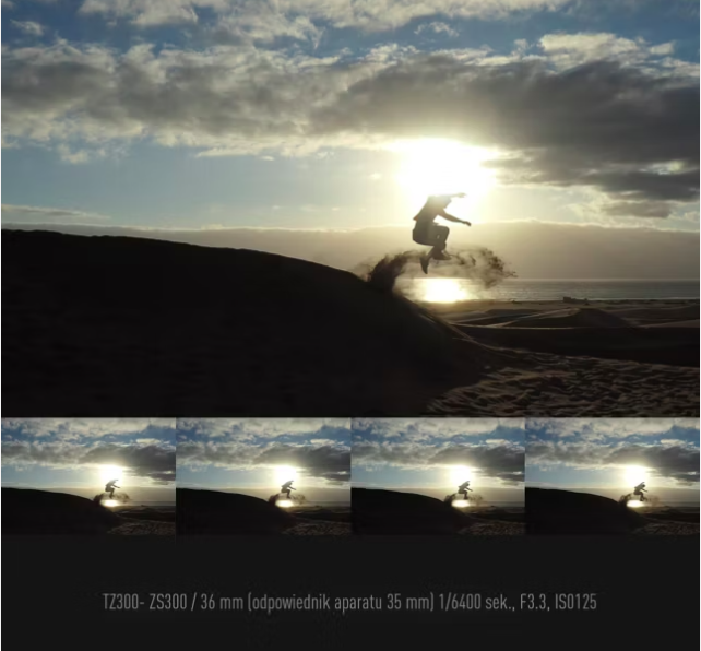 Aparat Panasonic Lumix TZ300 (srebrny) - NOWOŚĆ!