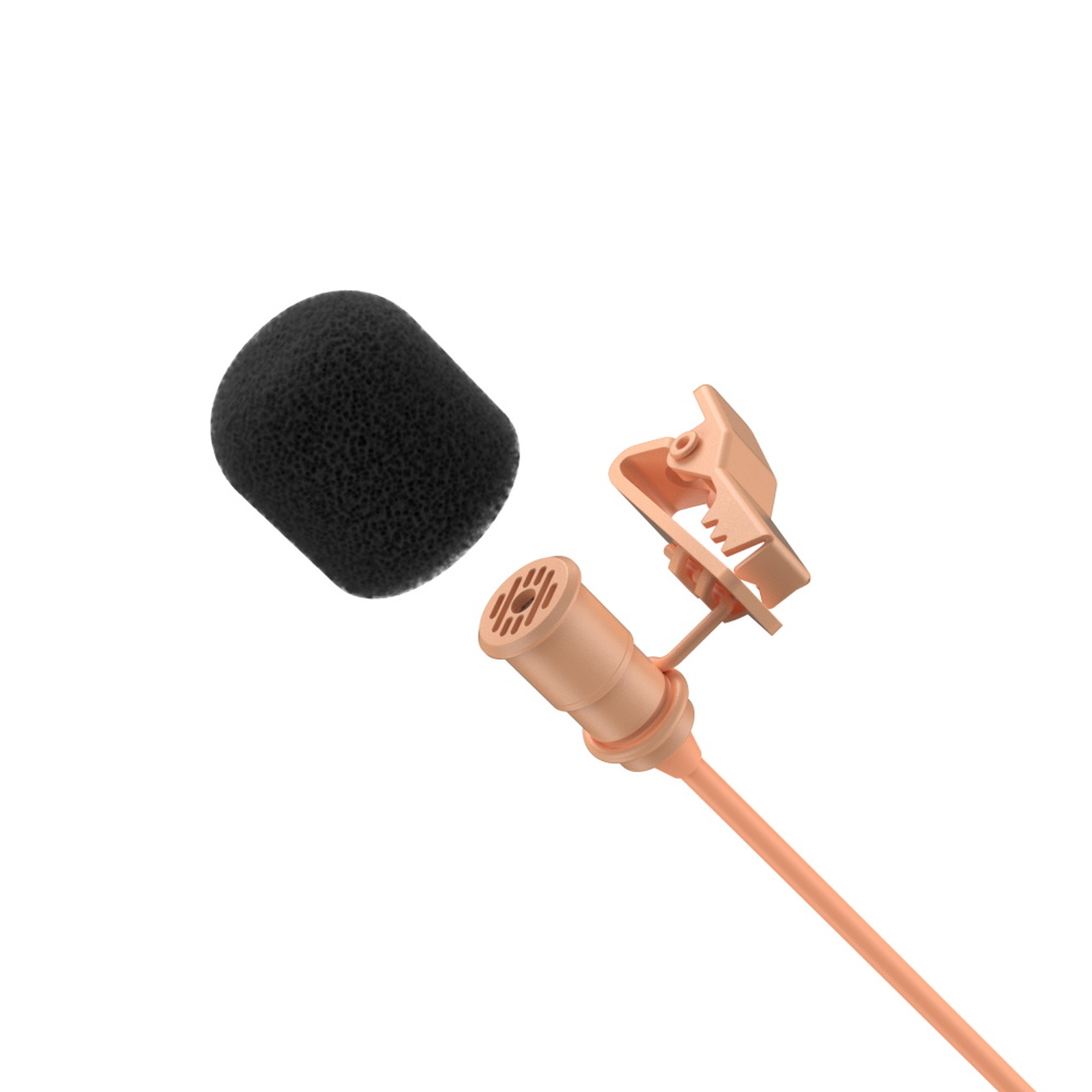 SmallRig 3389 simorr Wave L1 - mikrofon krawatowy na 3.5mm (kremowy) - PROMOCJA