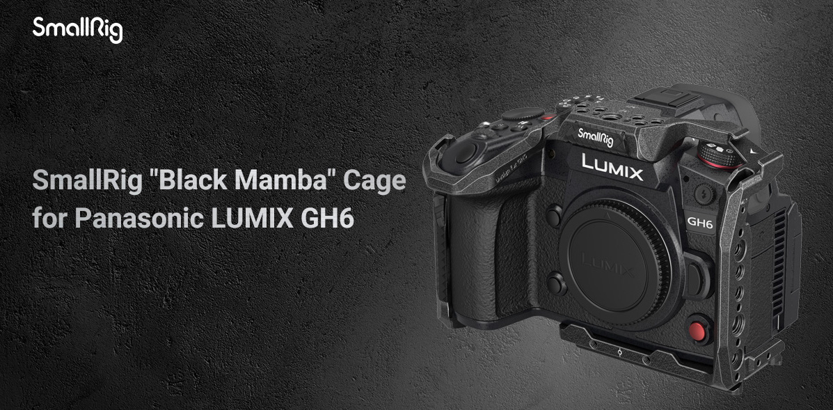 Klatka SmallRig 3440 “Black Mamba” do Panasonic Lumix GH6 - Komis