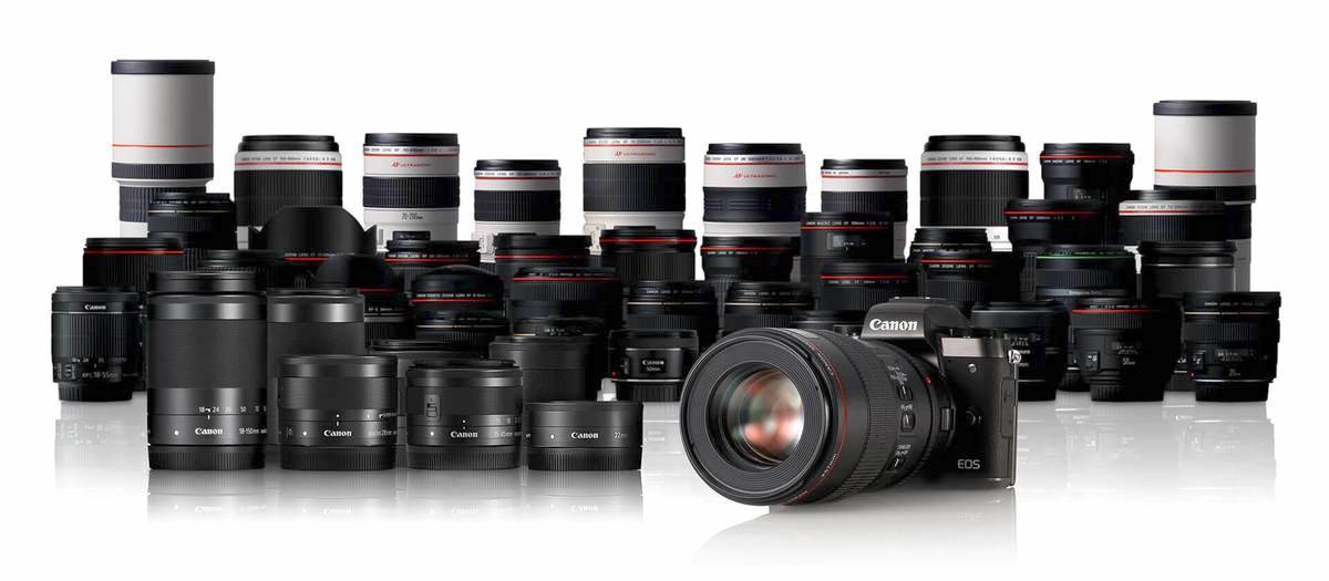 Bezlusterkowiec Canon EOS M50 + EF-M 15-45mm f/3.5-6.3 IS STM + Torba Canon + Karta 16GB