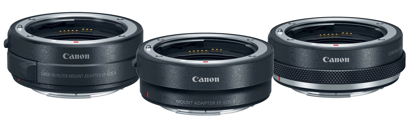 Adapter mocowania Canon Drop-In Filter Mount Adapter EF-EOS R + wsuwany filtr szary A o zmiennej gęstości