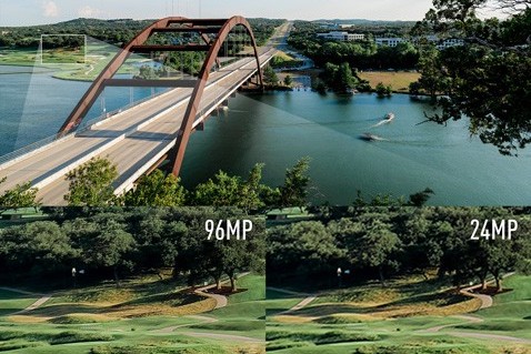 Tryb zdjęć wysokiej rozdzielczości High Res Mode w bezlusterkowcu Panasonic S5II umożliwia wykonywanie obrazów 96 MP