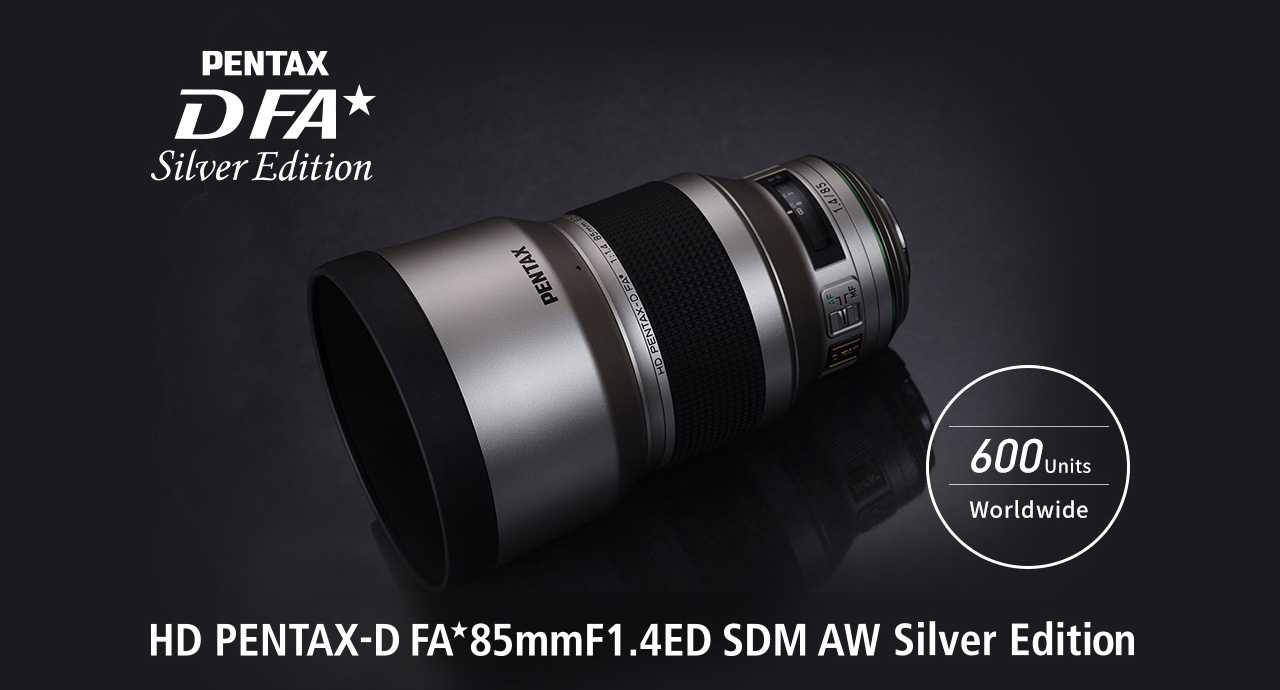 Obiektyw Pentax HD PENTAX-D FA* 85mm f/1.4 ED SDM AW Silver Edition - Edycja Limitowana