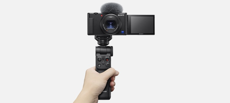 Aparat Sony ZV-1 aparat dla vlogerów + Grip Sony GP-VPT2BT z pilotem bluetooth 450zł taniej