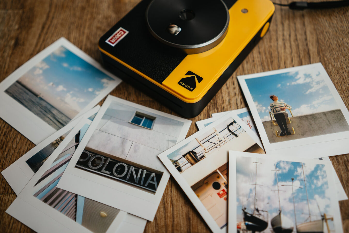 Aparat Kodak Mini Shot 3 Retro Yellow + 2 wkłady (60 zdjęć) + akcesoria
