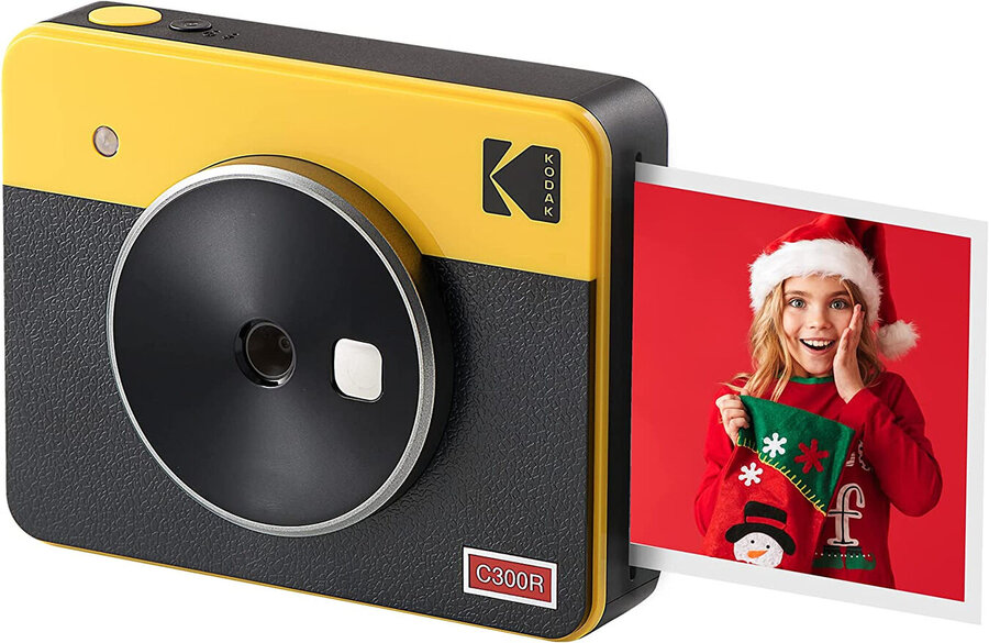 Aparat Kodak Mini Shot 3 Retro Yellow + 2 wkłady (60 zdjęć) + akcesoria