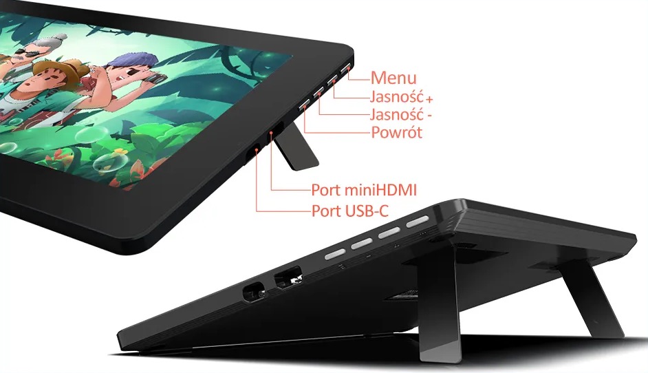 Tablet graficzny BOSTO BT-13HDK-T LCD 13,3" (dotykowy)