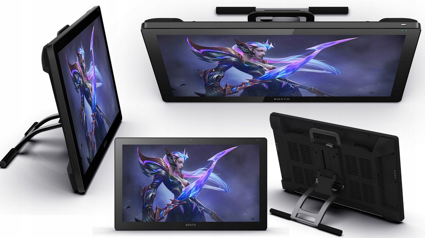 Tablet graficzny (AiO) BOSTO BST-X7 (16/512/i7/N1060) LCD 21,5"