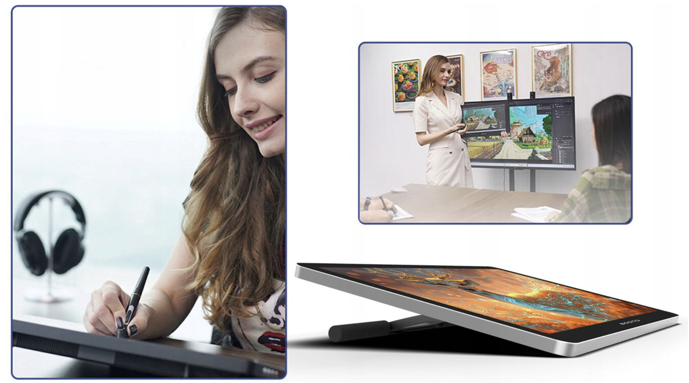 Tablet graficzny BOSTO BT-19UHDT(M) Metal LCD 18,5" (dotykowy)