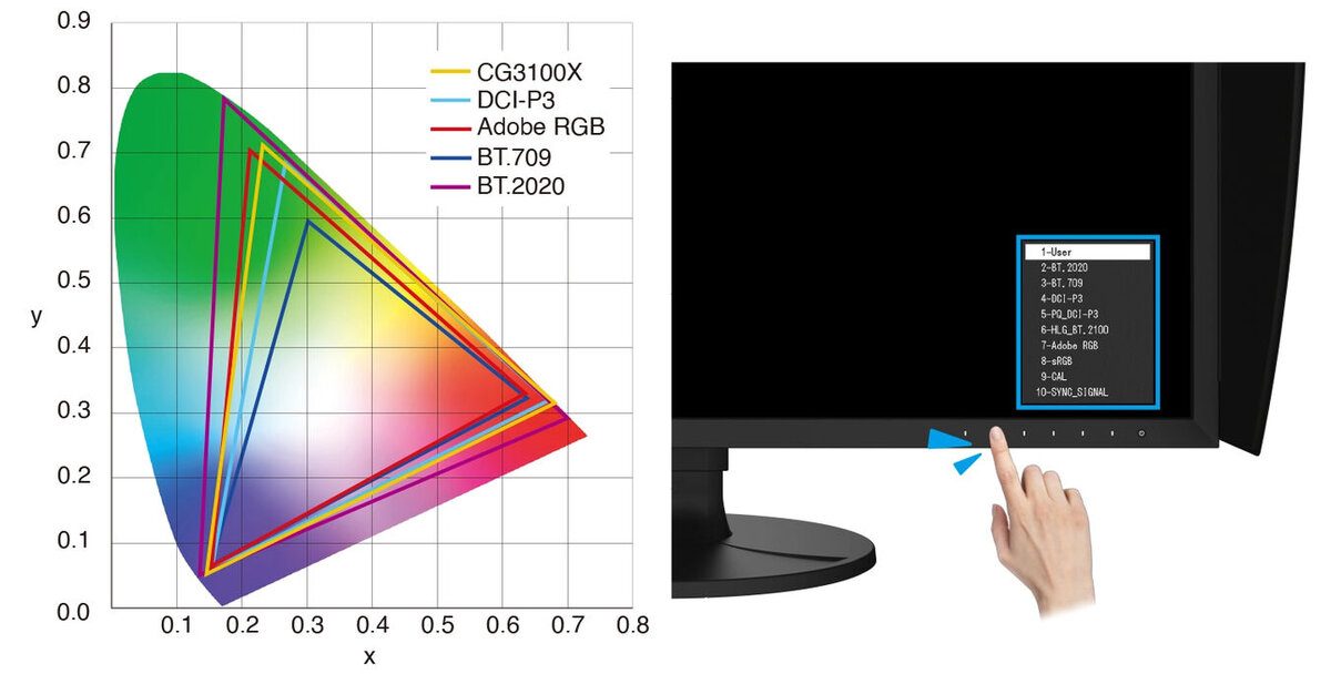 Monitor EIZO ColorEdge CG3100X [Autoryzowany Partner Premium = 6 lat gwarancji]