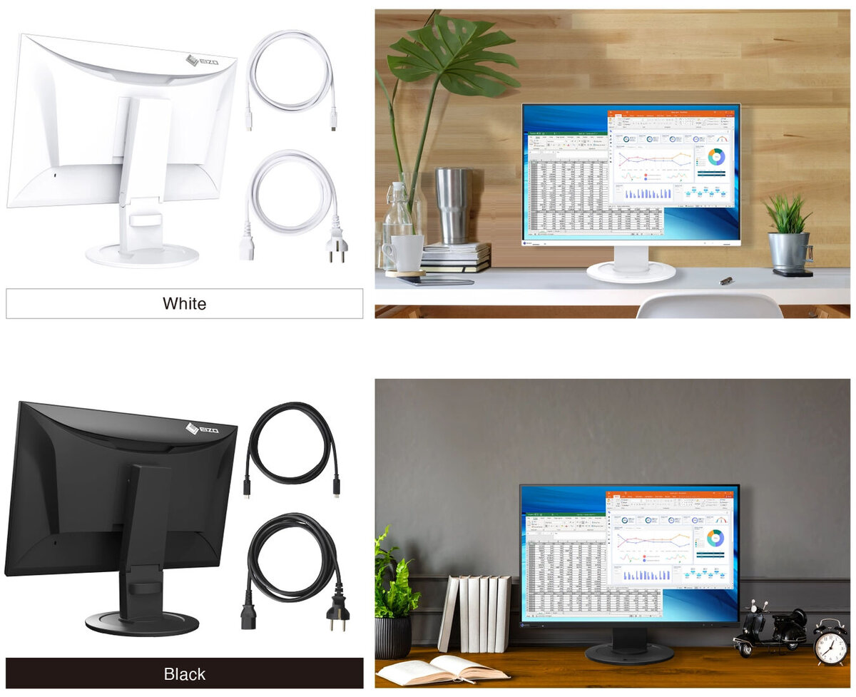 Monitor EIZO FlexScan EV2410R-BK [Autoryzowany Partner Premium]