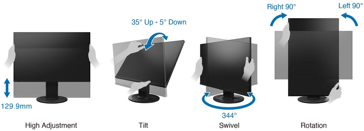 Monitor EIZO FlexScan EV2410R-BK [Autoryzowany Partner Premium]