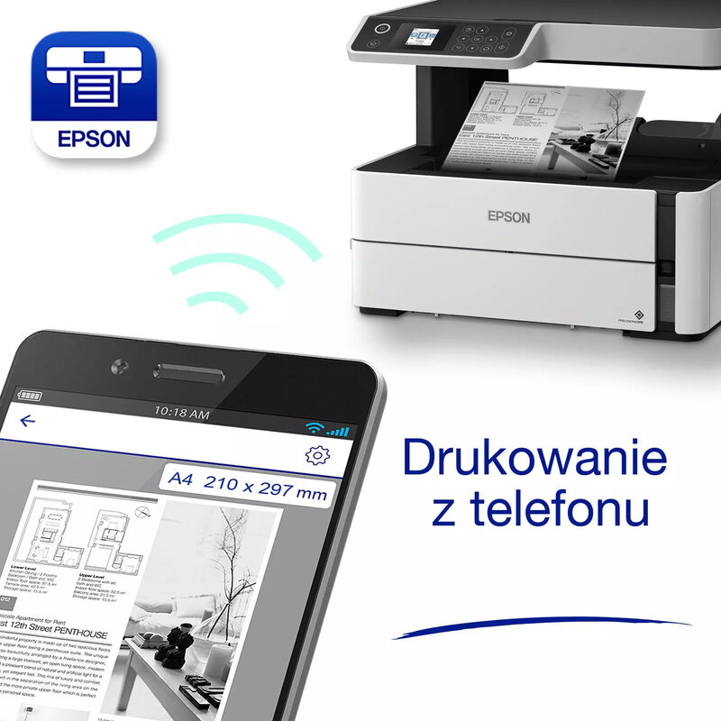 Drukarka Epson M2170 EcoTank MONO (3 lata gwarancji)*