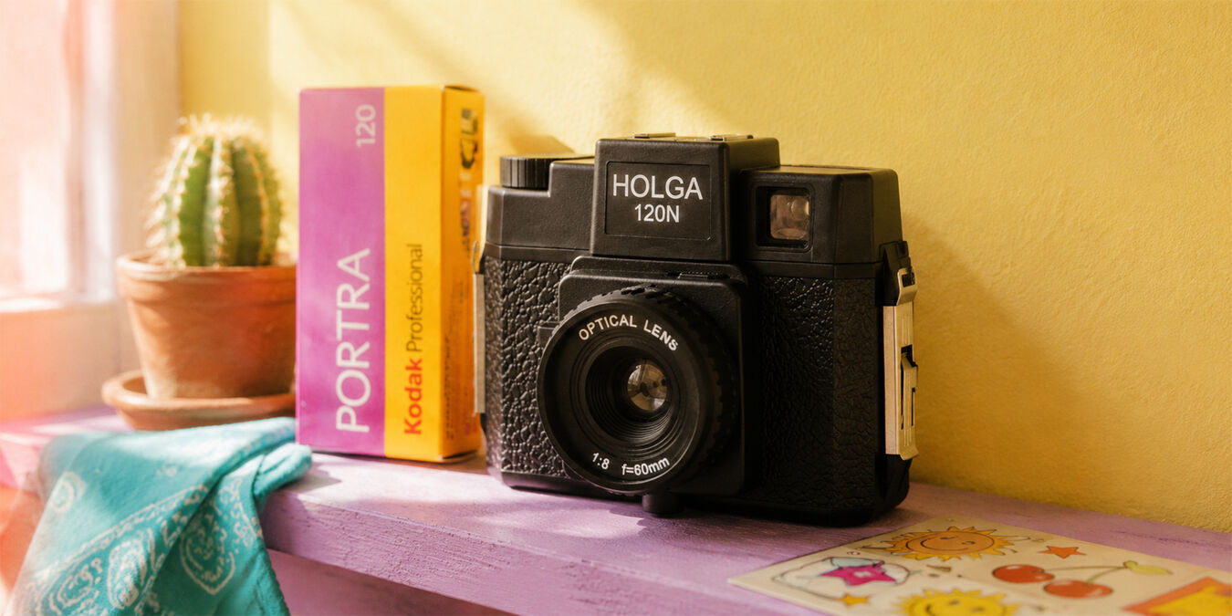 Aparat analogowy Holga 120N