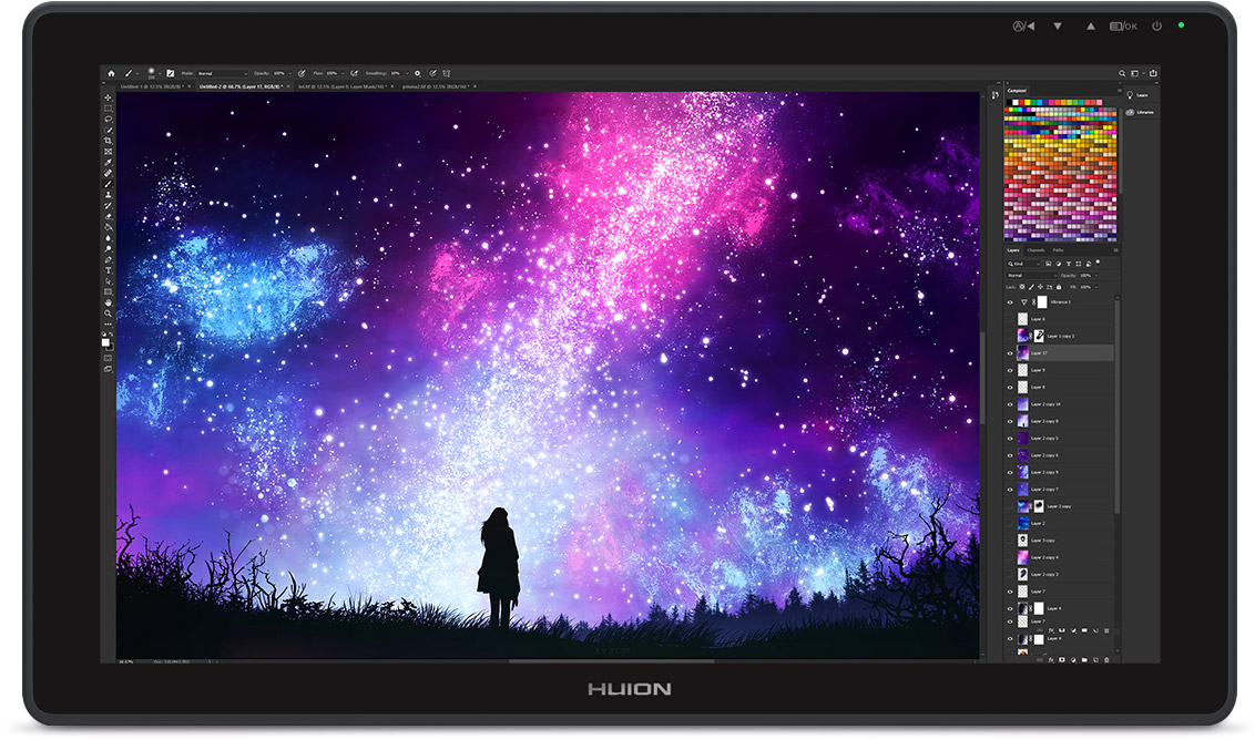 Tablet graficzny LCD 21,5" Huion KAMVAS 22 PLUS