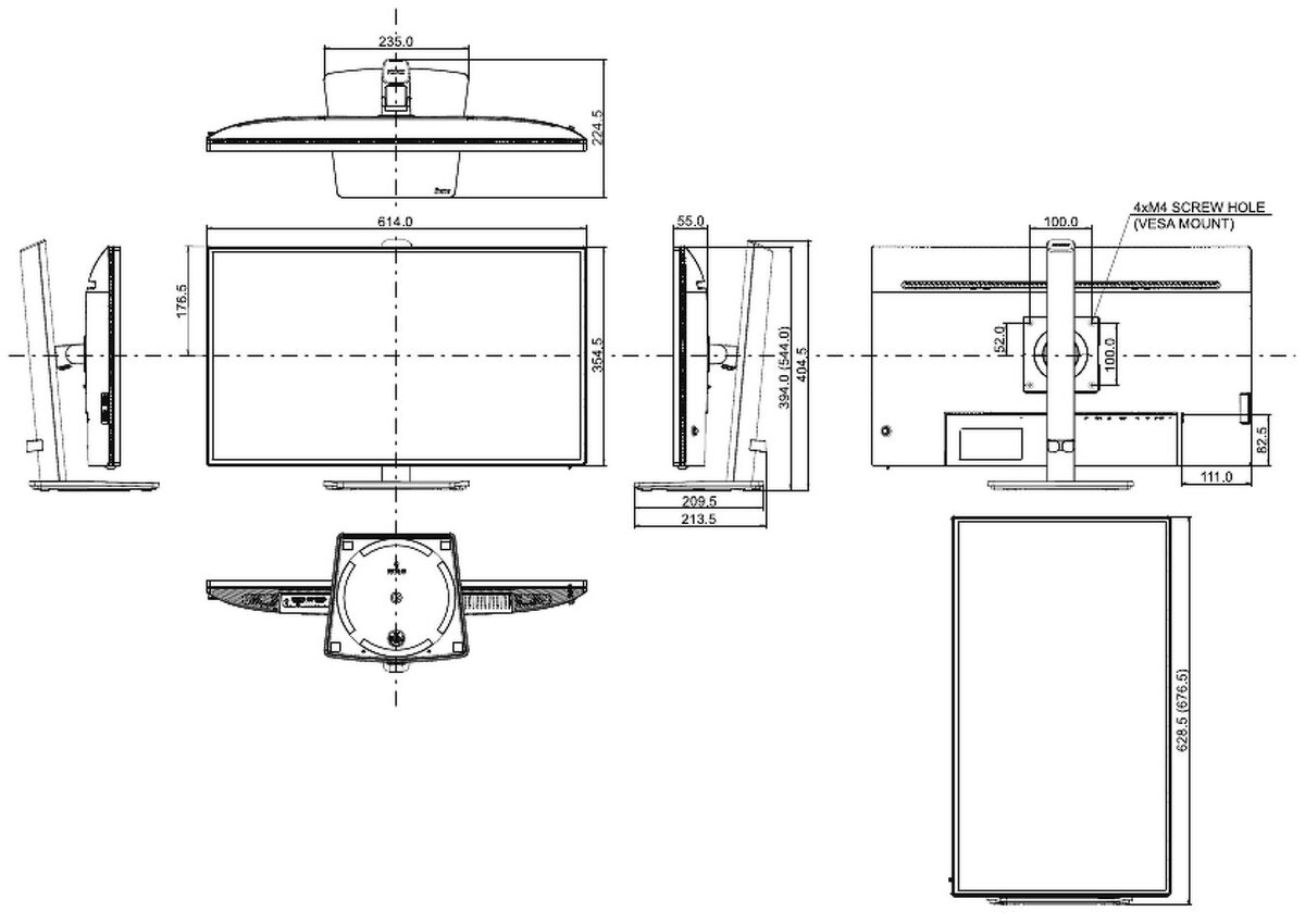 Monitor Iiyama ProGraphic HB2701UHSNP-B1