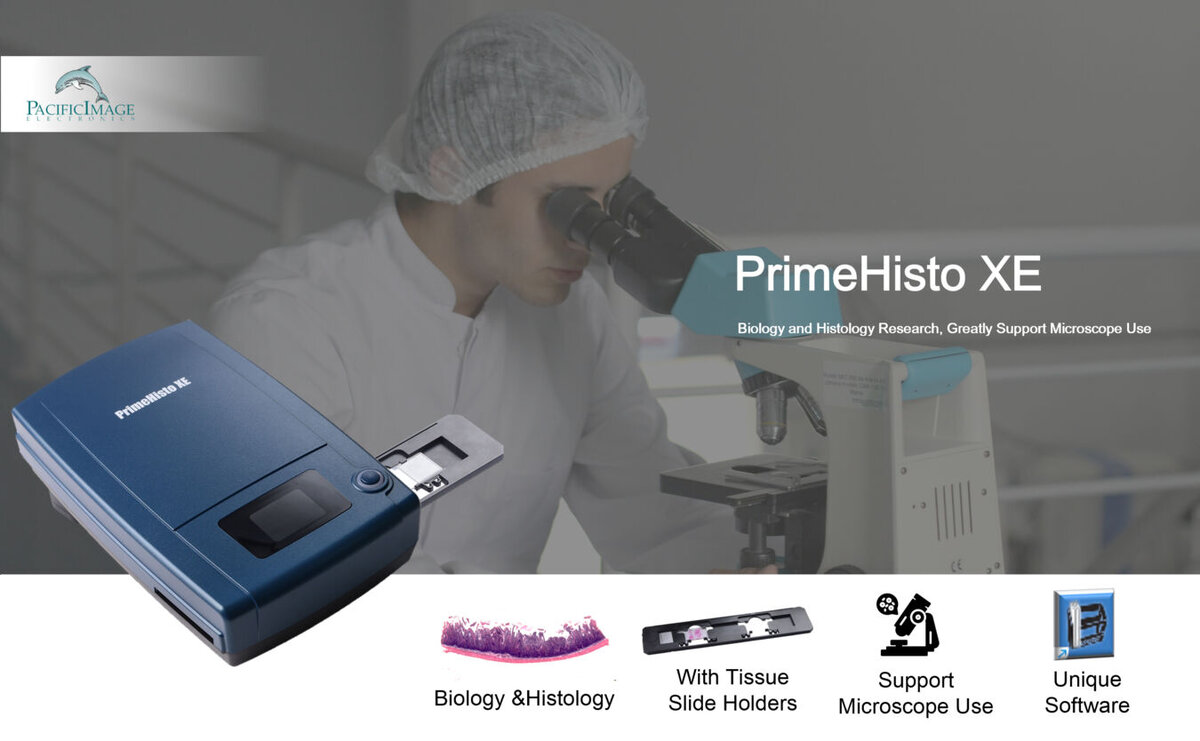 Skaner slajdów mikroskopowych Pacific Image PrimeHisto XE