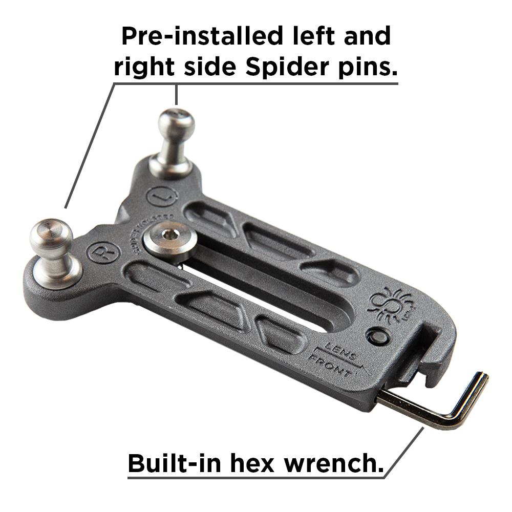 Pas biodrowy Spider Camera Holster SpiderPro Dual DSLR Camera System v2