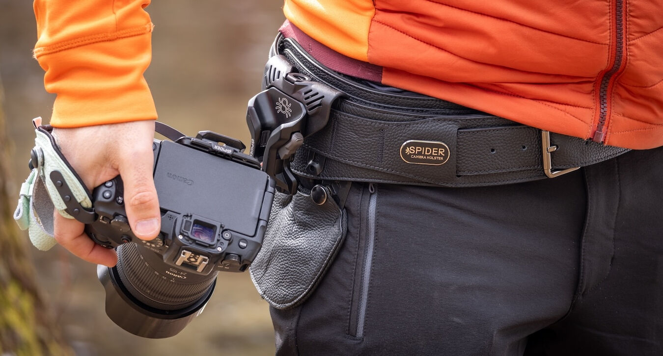 Pas biodrowy Spider Camera Holster SpiderPro Single Camera System v3 - BLACK