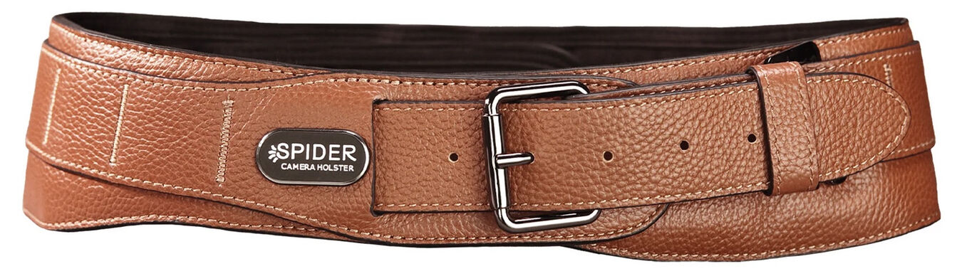 Pas biodrowy SPIDER CAMERA HOLSTER SpiderPro Camera Leather Belt v3 (BROWN)