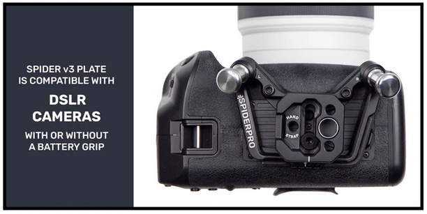 Płytka do aparatu SPIDER CAMERA HOLSTER SpiderPro Plate (L+R) v3