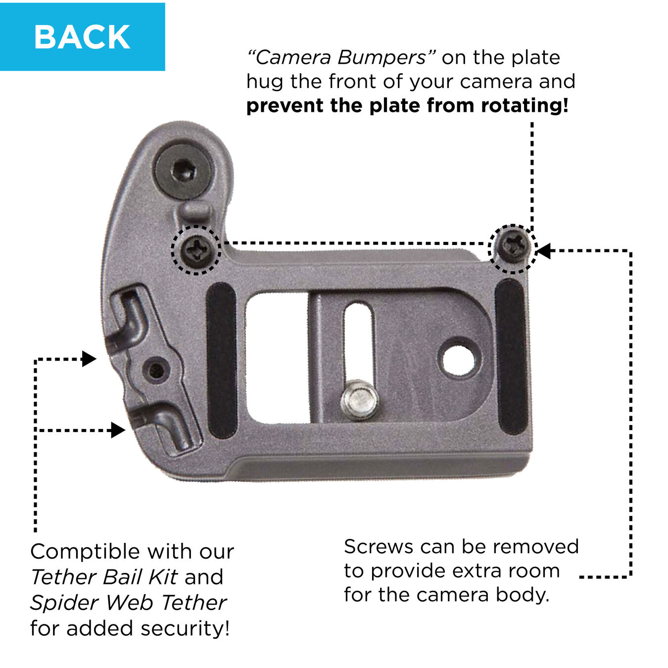 Pas biodrowy Spider Camera Holster SpiderPro Dual Mirrorless Camera System v2