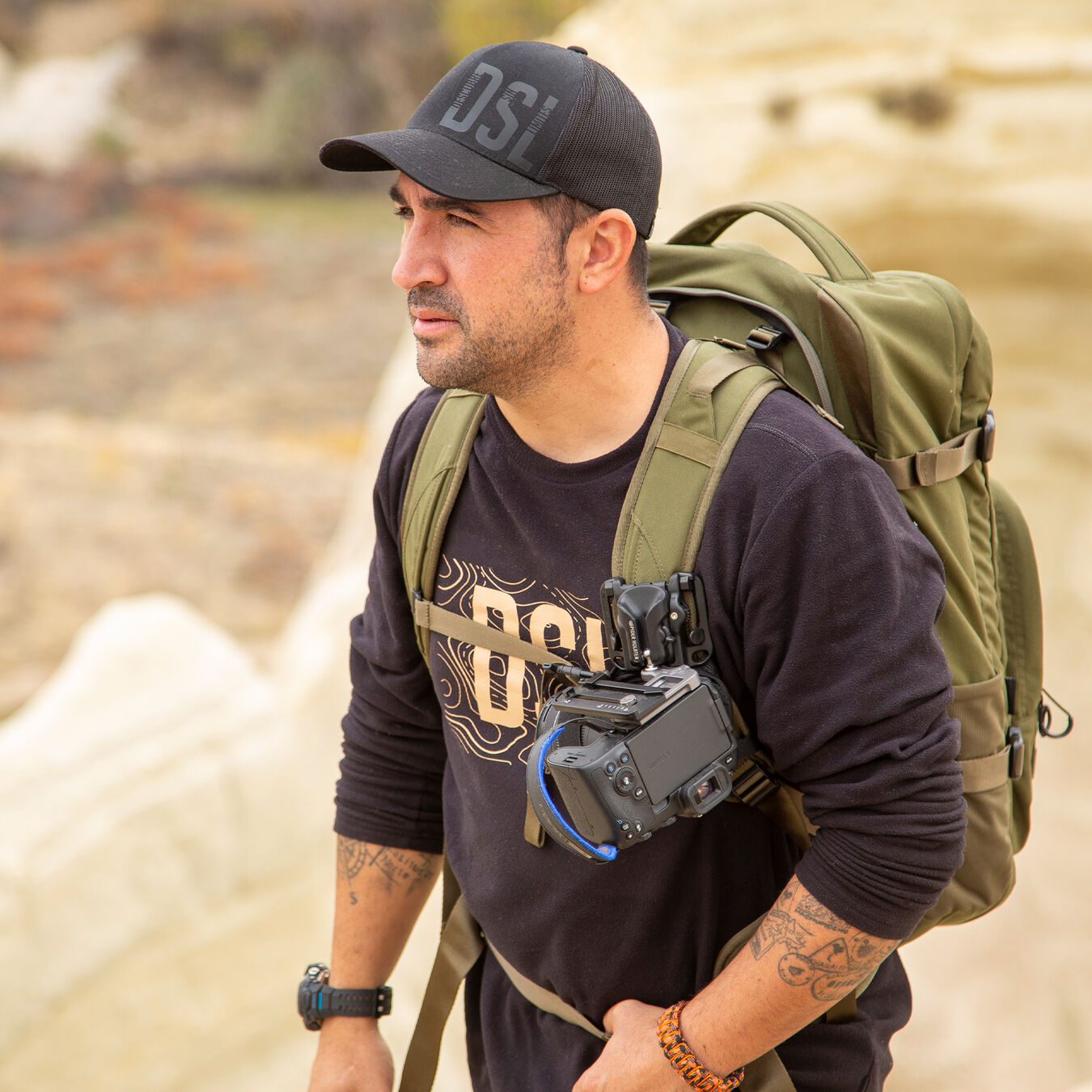 Mocowanie do plecaka Spider Camera Holster Spider X - Backpacker Kit