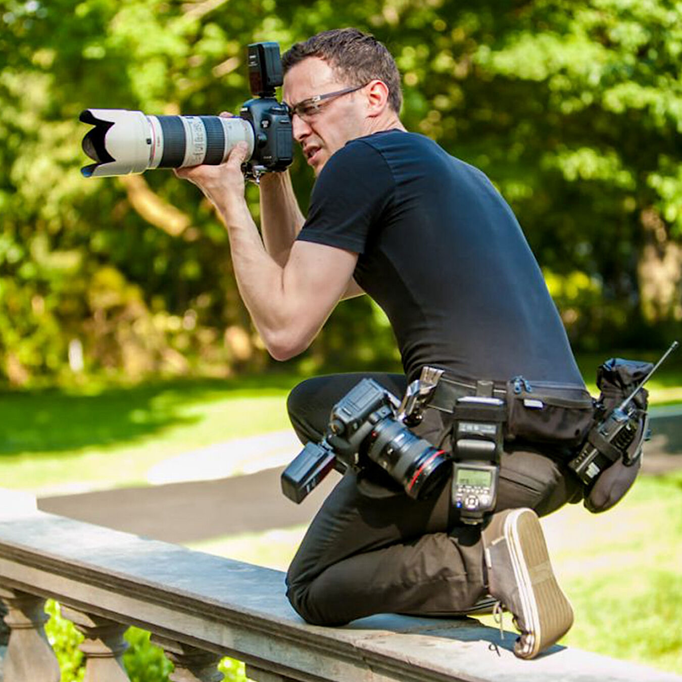 Pas biodrowy Spider Camera Holster SpiderPro Dual DSLR Camera System v2